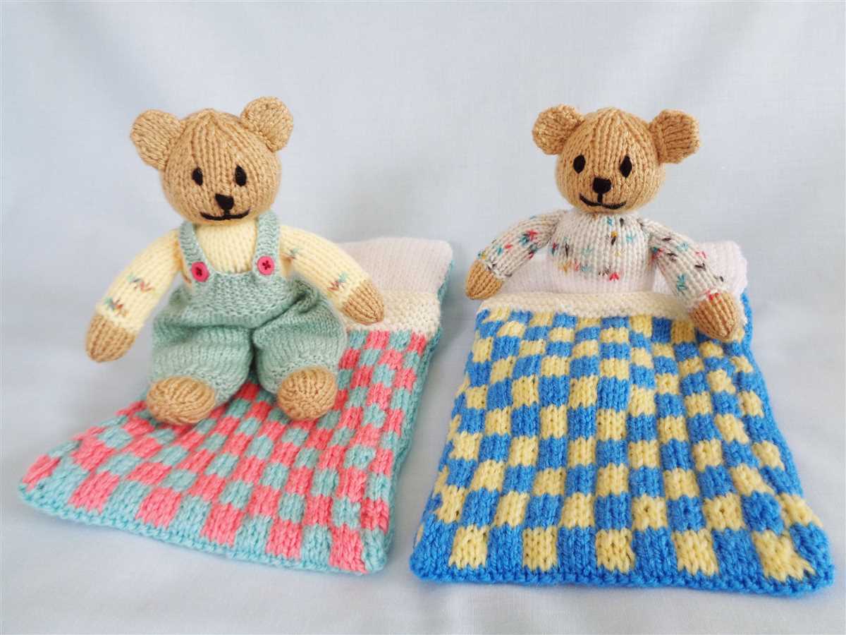 Knitting pattern teddy bear one piece