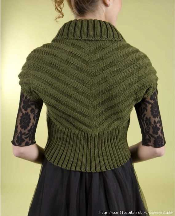 Knitting patterns for ladies shrugs
