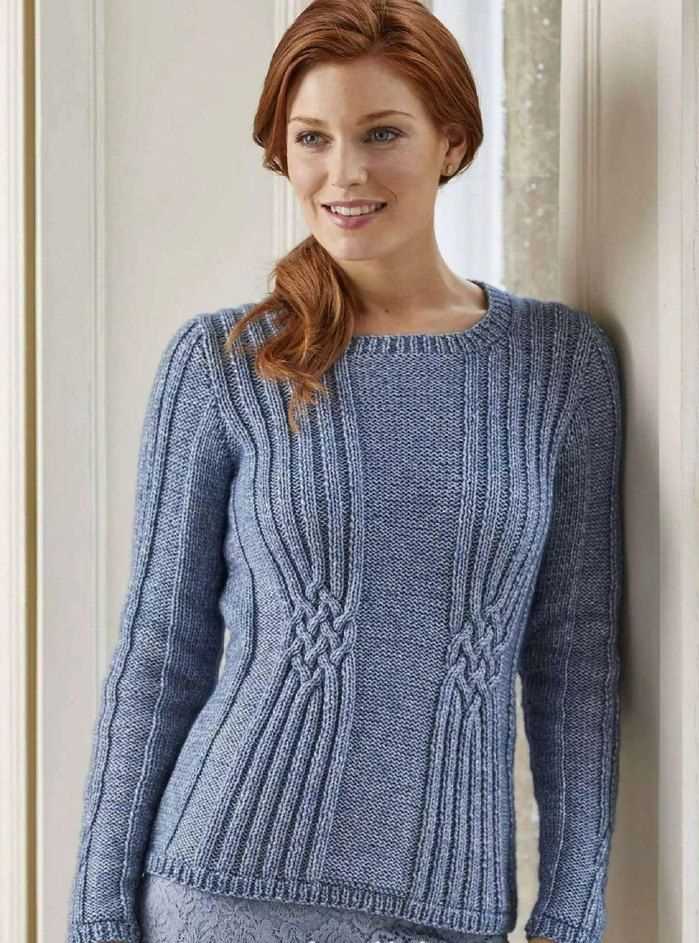 Knitting patterns for pullovers ladies