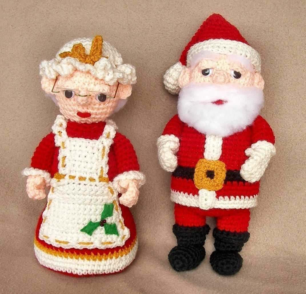 Santa Claus-inspired Knitting Designs - Create Unique Holiday Decorations! Knitting patterns for santa claus
