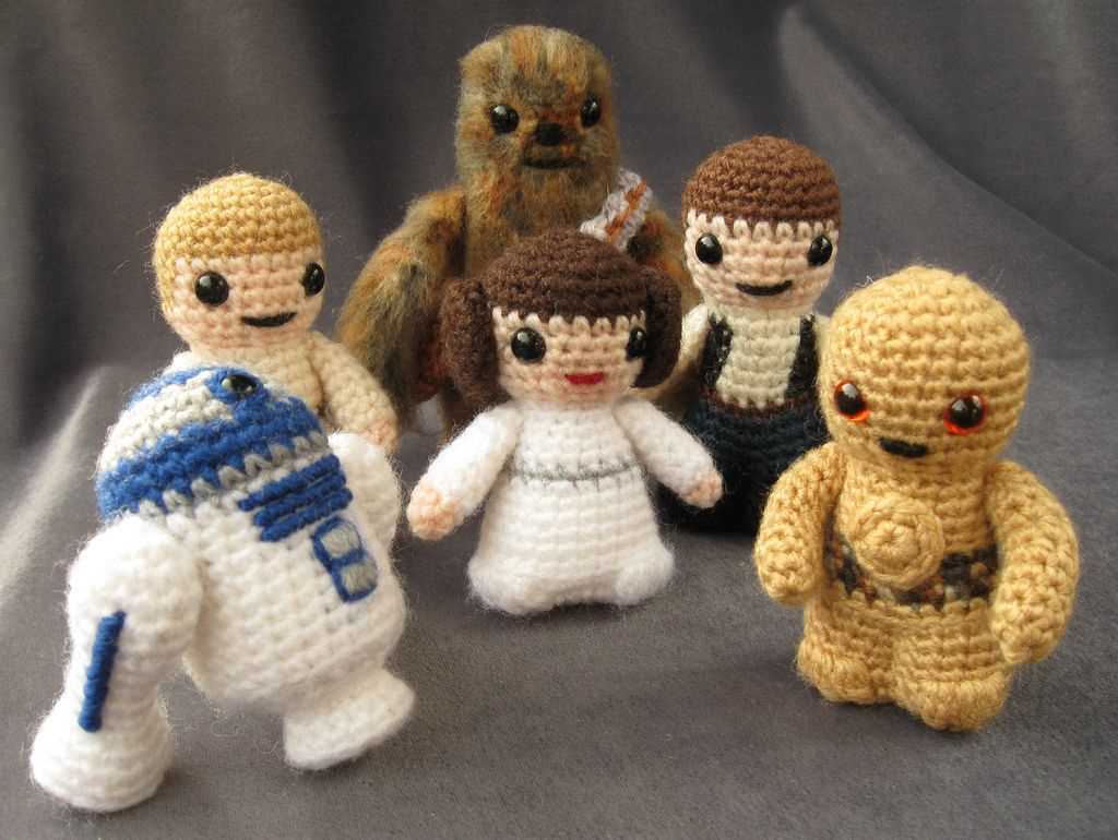 Knitting patterns for star wars characters