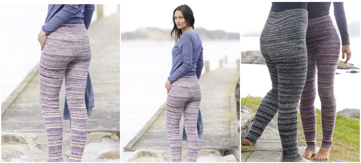Knitting patterns for women's leggings