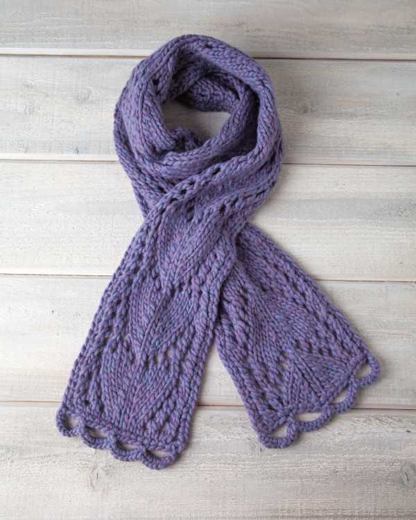 Knitting patterns scarves