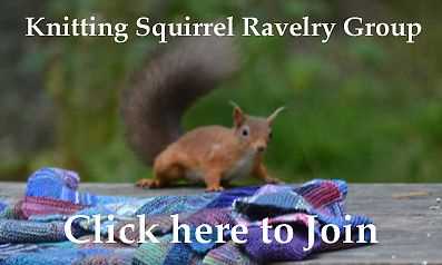 Knitting squirrel sock pattern