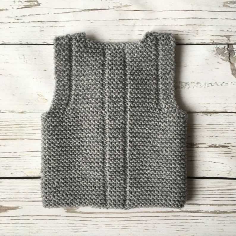 Knitting vest pattern