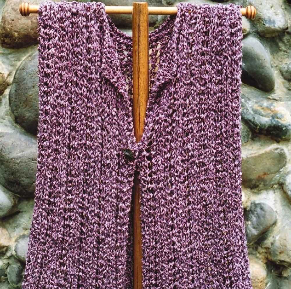 Knitting vest pattern