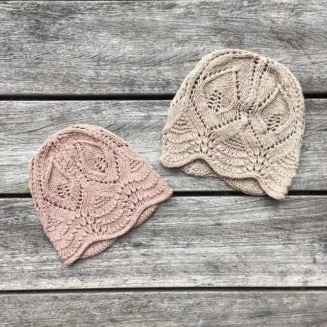 Lace knit hat pattern free
