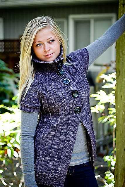 Lace short sleeve cardigan knitting pattern