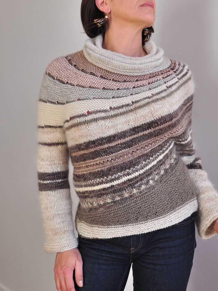Lace weight sweater knitting pattern