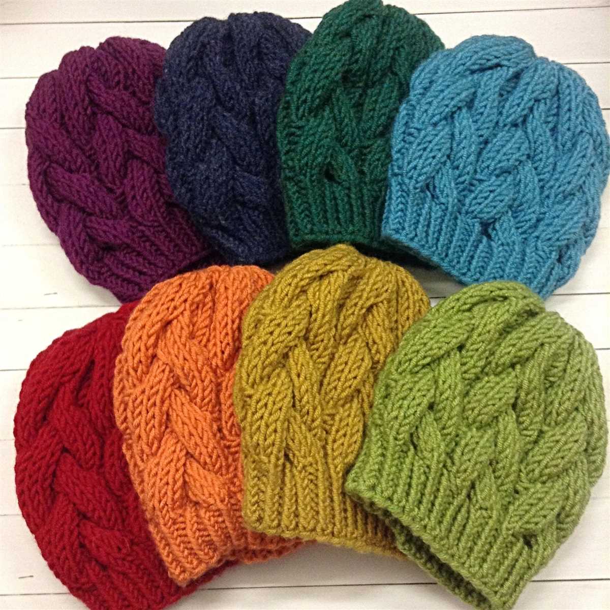 Ladies knitted hat patterns