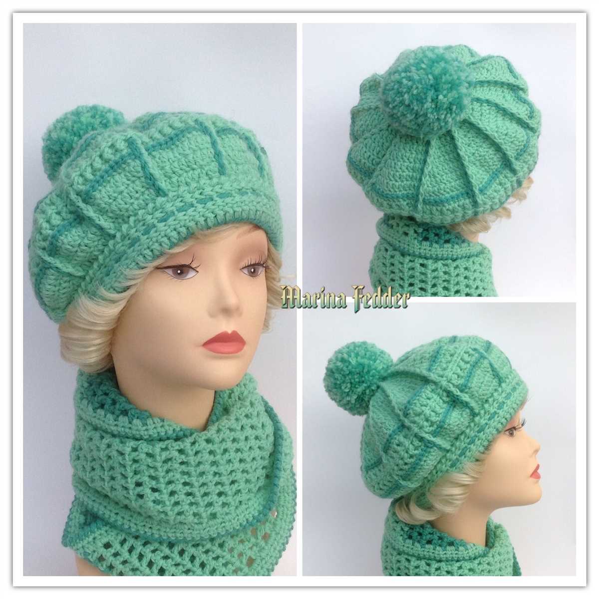 Ladies knitted hat patterns