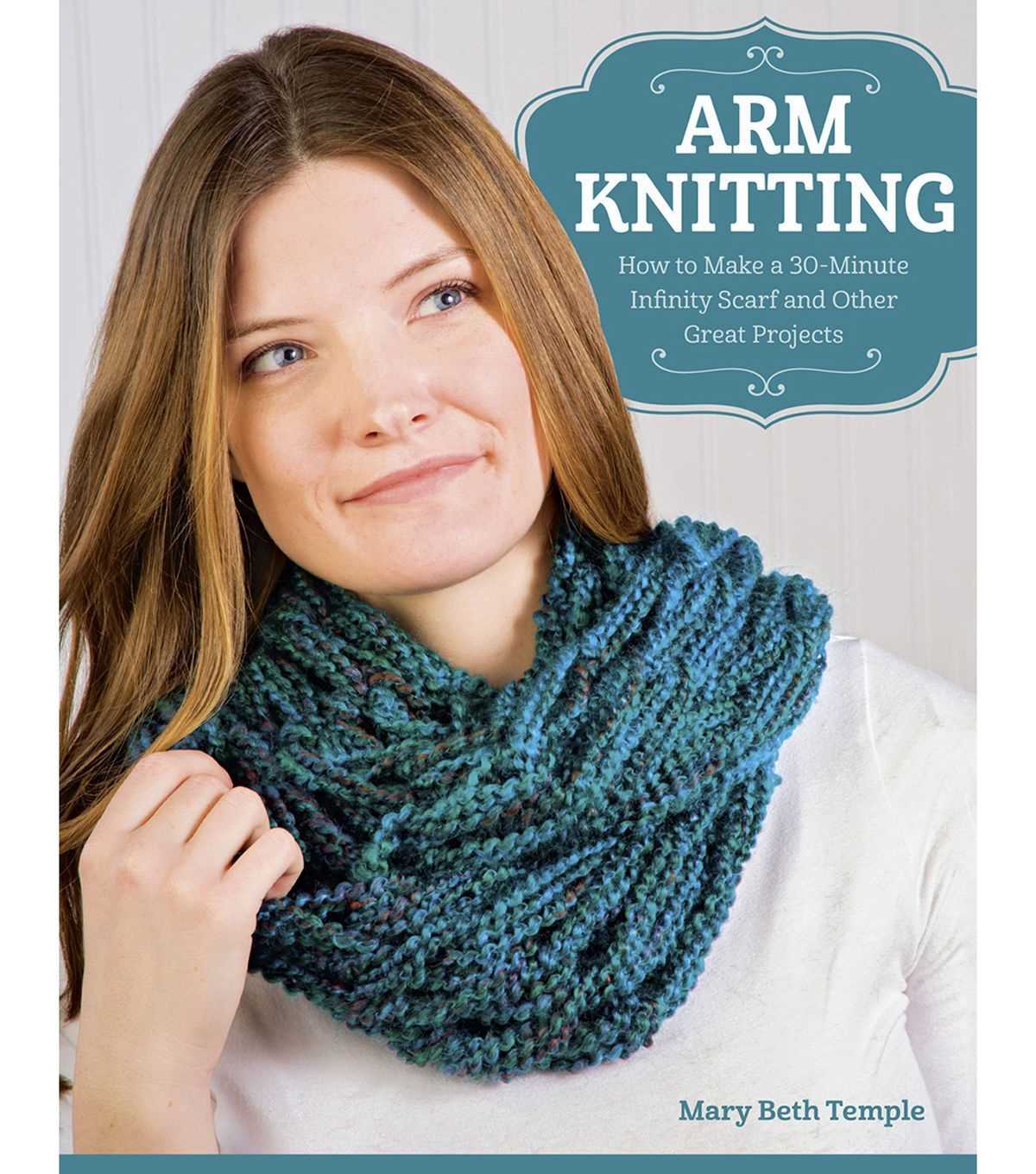 Lightweight infinity scarf knitting pattern