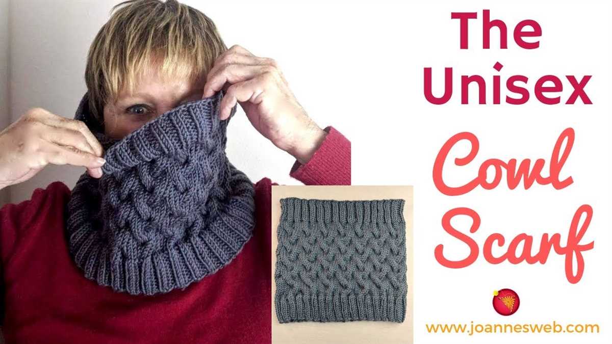 Lightweight infinity scarf knitting pattern