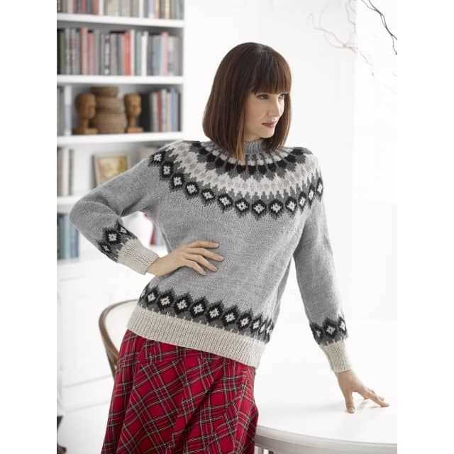 Lion brand knitting patterns for sweaters