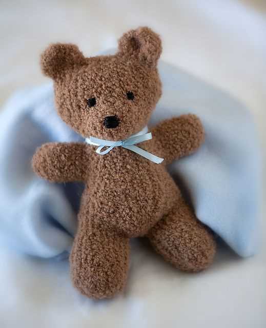 Little teddy knitting pattern