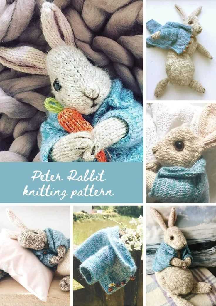 Lizzie rabbit knitting pattern