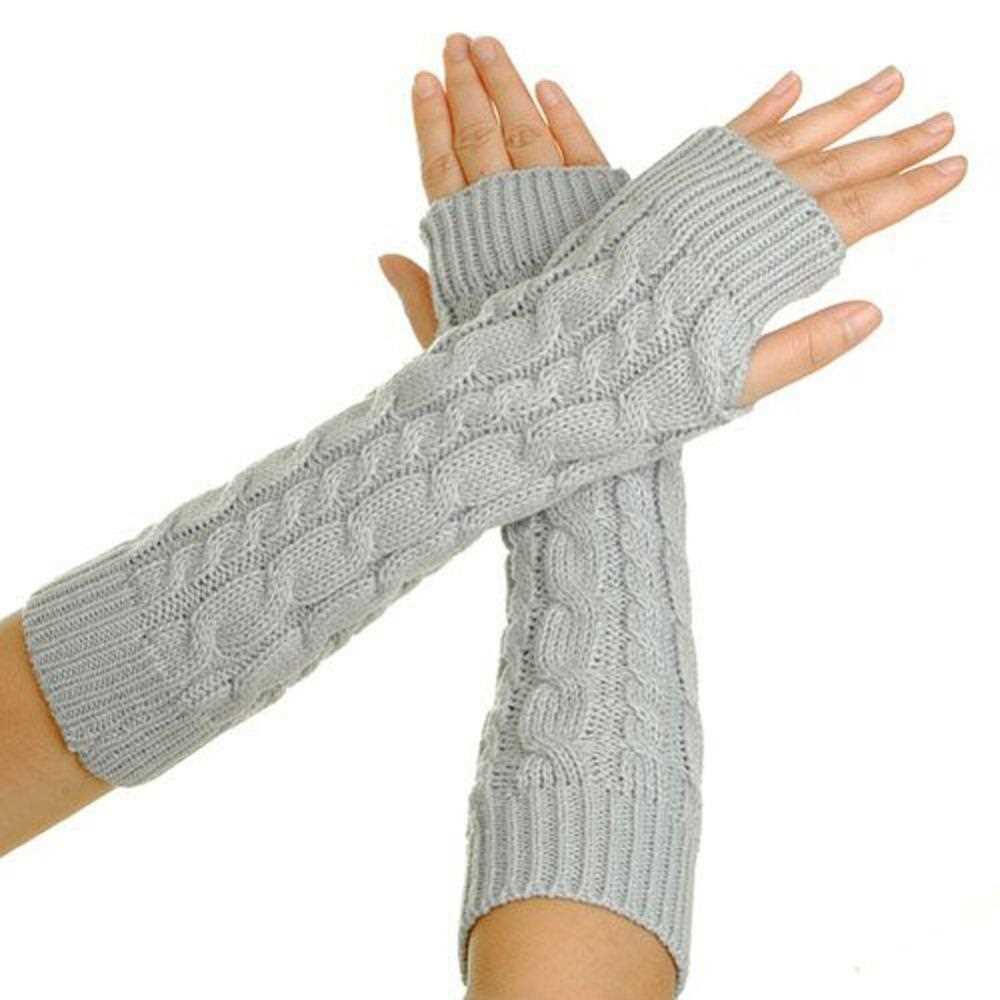 Long arm warmers knitting pattern