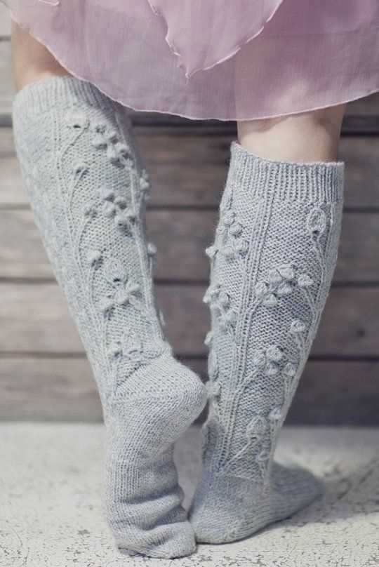 Long leg warmers knitting pattern