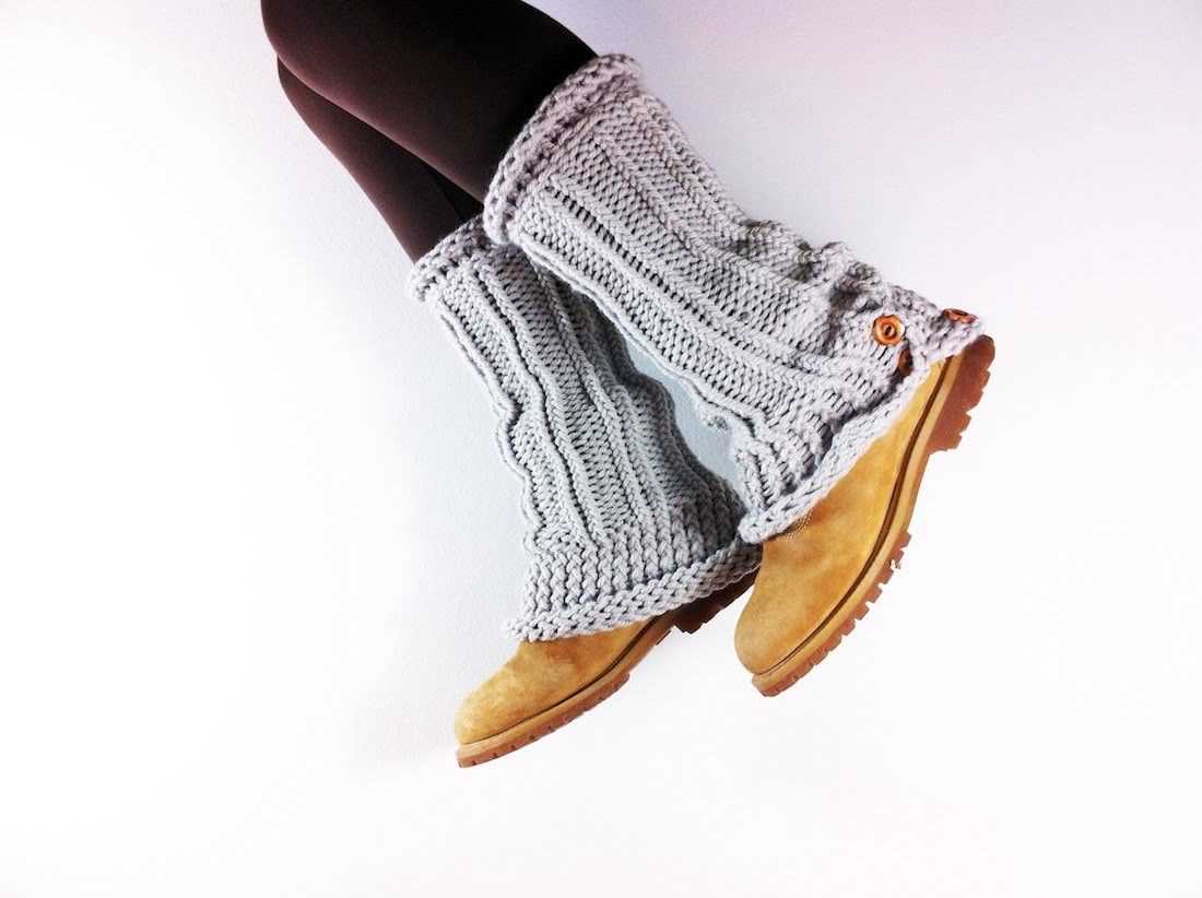 Long leg warmers knitting pattern
