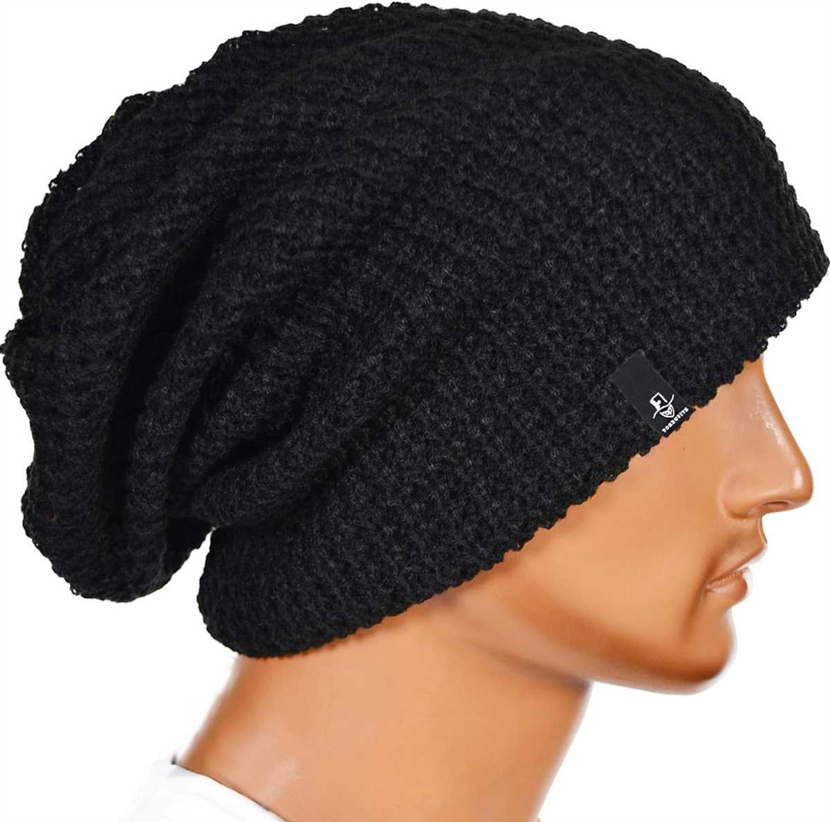Long tail stocking cap knit pattern