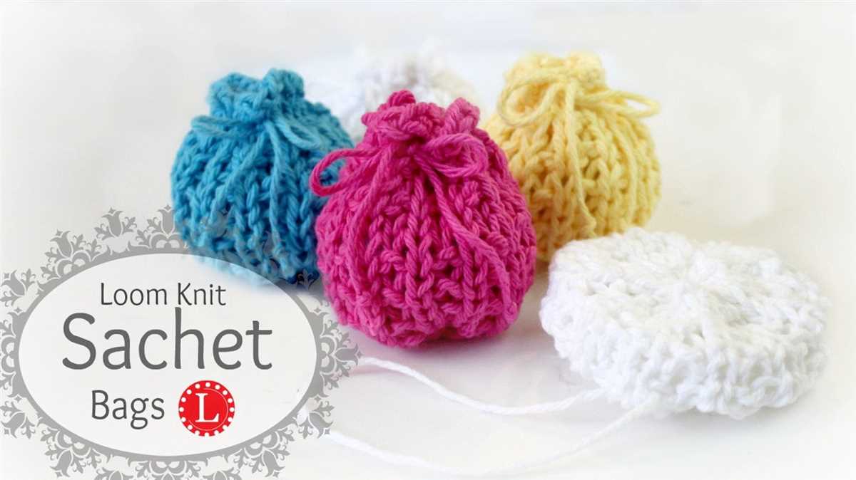 Loom knit bag pattern free