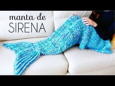 Loom knit mermaid tail blanket pattern