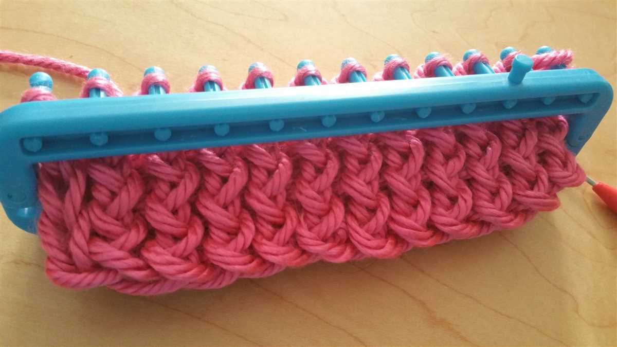 Loom knit scarf patterns