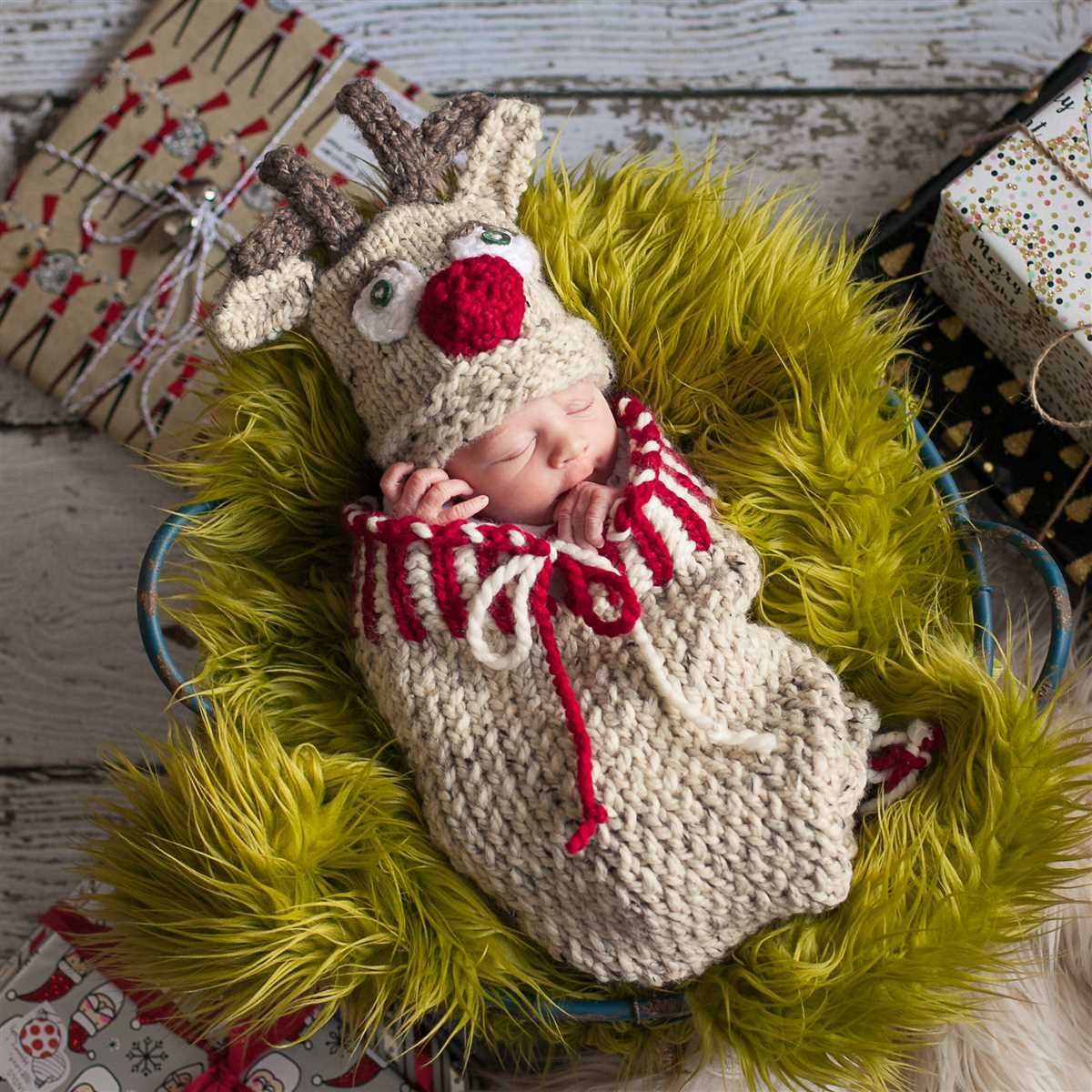 Loom knitting christmas patterns