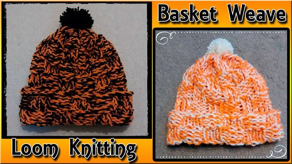 Loom knitting hat patterns for beginners