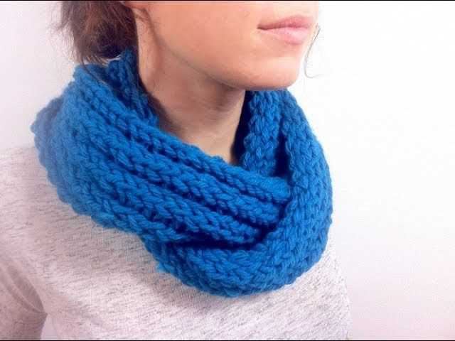 Loom knit infinity scarf pattern free