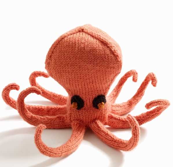 Loom knit octopus pattern