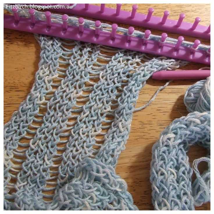 Loom knit scarf patterns
