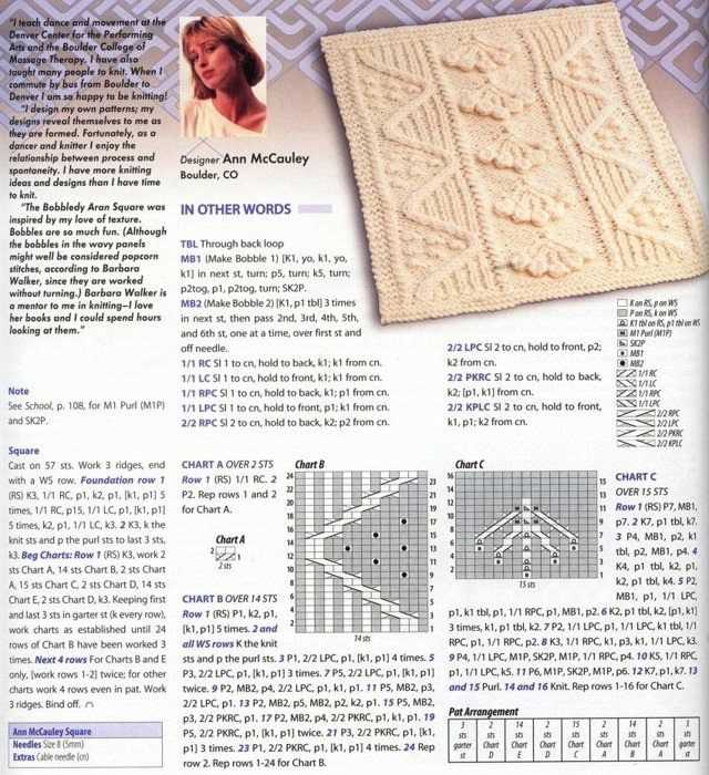 Love note knitting pattern
