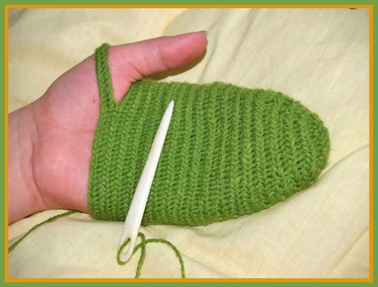 Lozenge knitting pattern