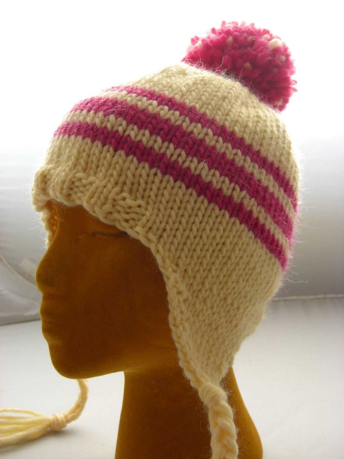 Men's earflap hat knitting pattern free
