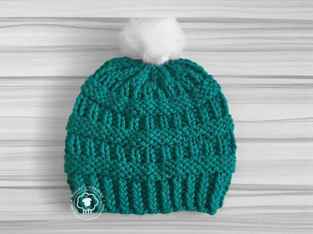 Men's knit hat pattern super bulky yarn