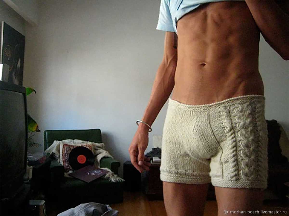 Men's knitted pants pattern