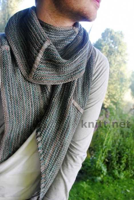 Men's scarves knitting patterns free