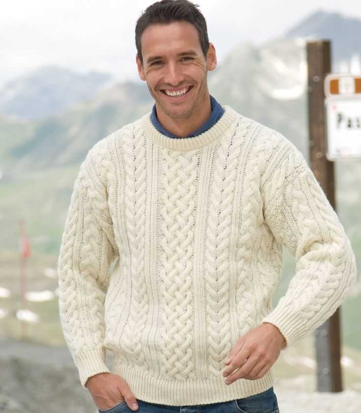 Mens aran jumper knitting patterns
