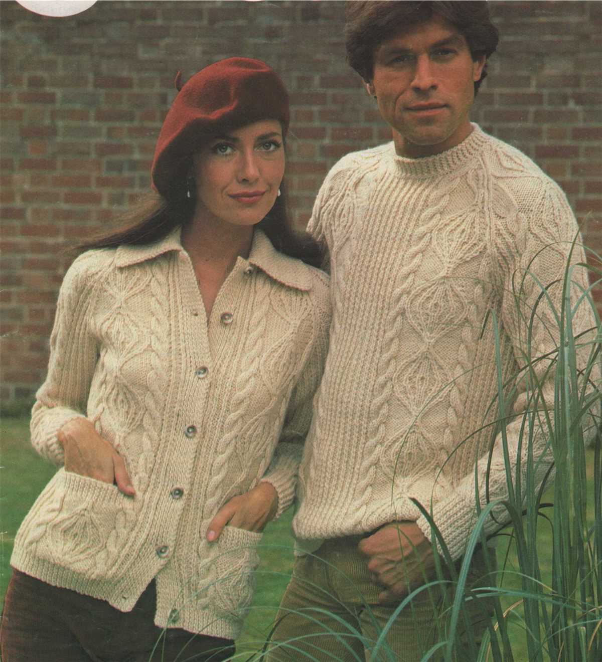 Mens aran knitting patterns