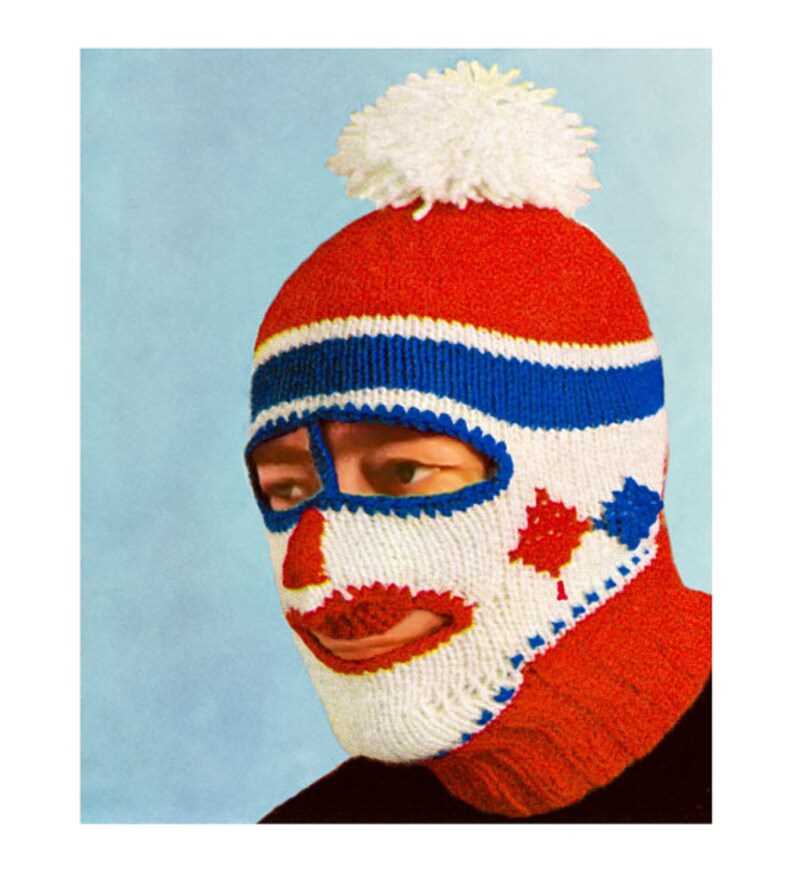 Mens balaclava knitting pattern