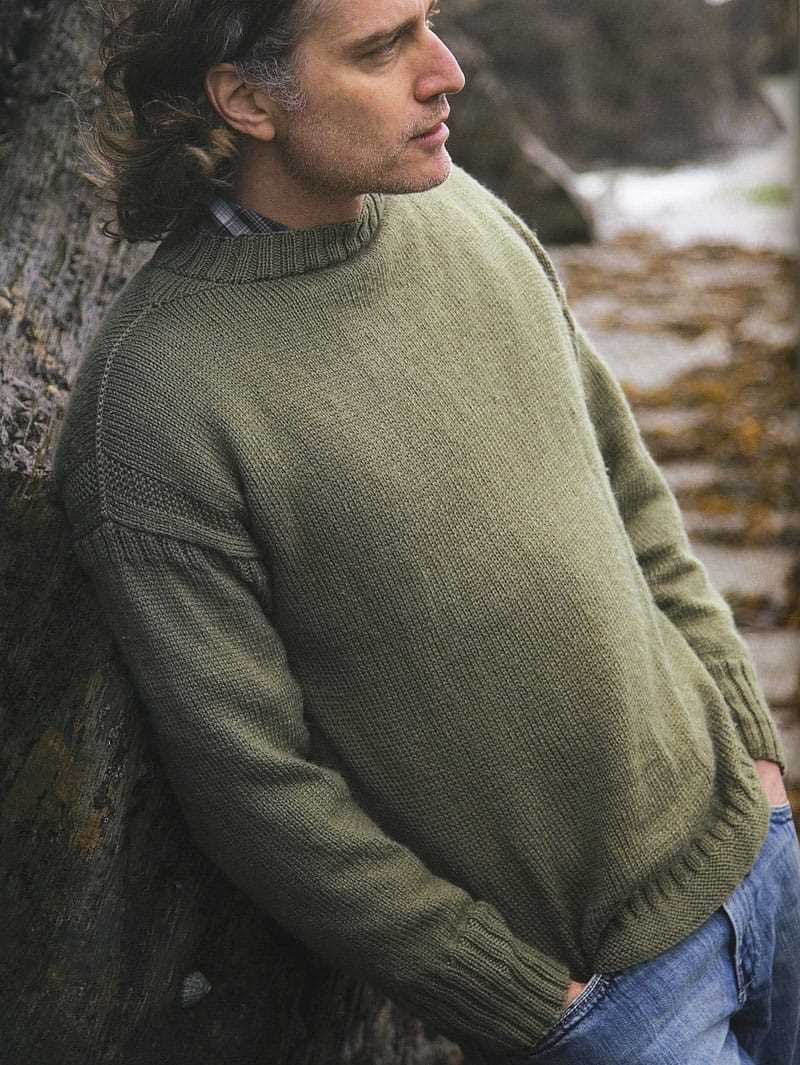 Mens jumper knitting pattern