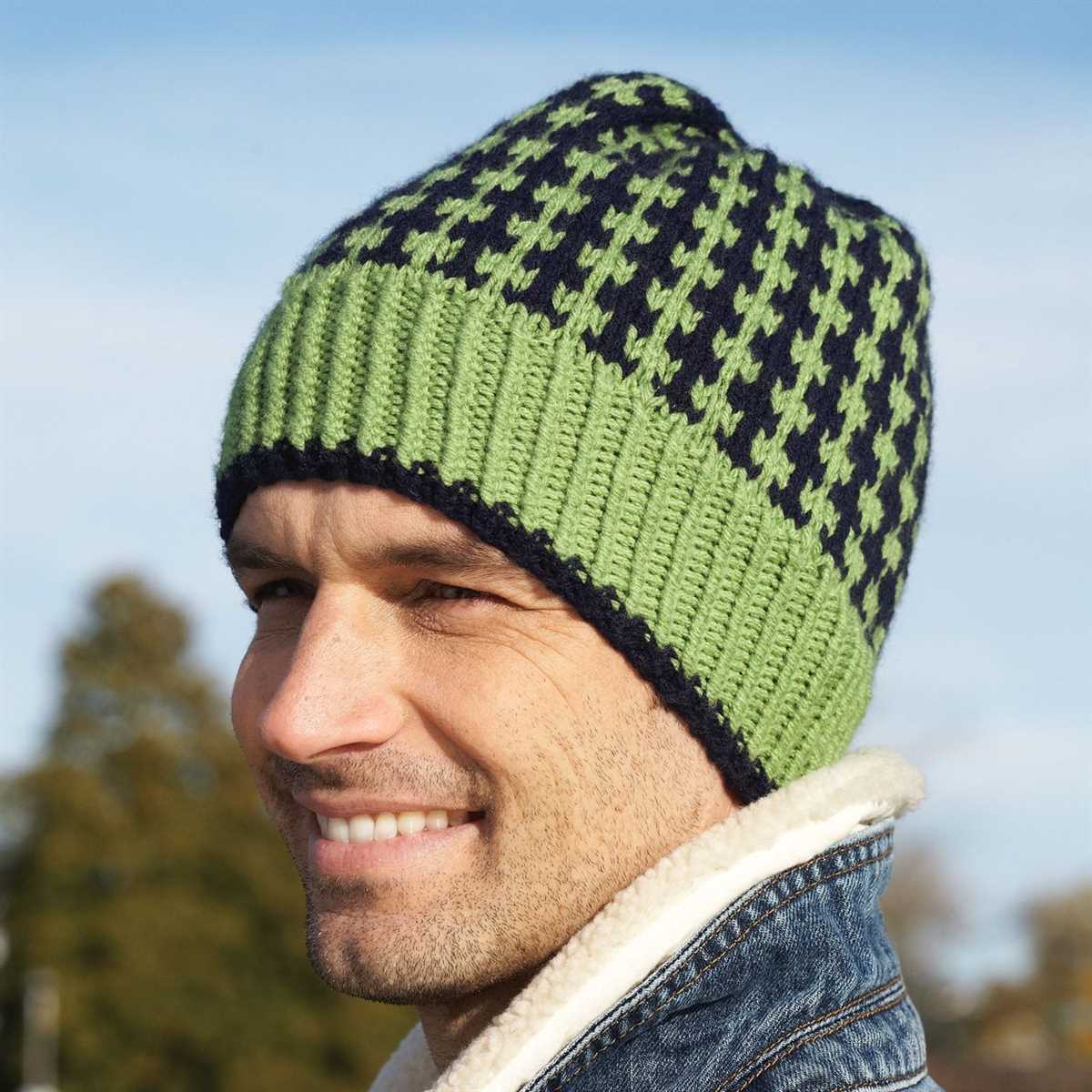 Mens hat knitting patterns free