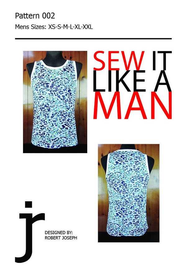 Mens knitted tank top pattern
