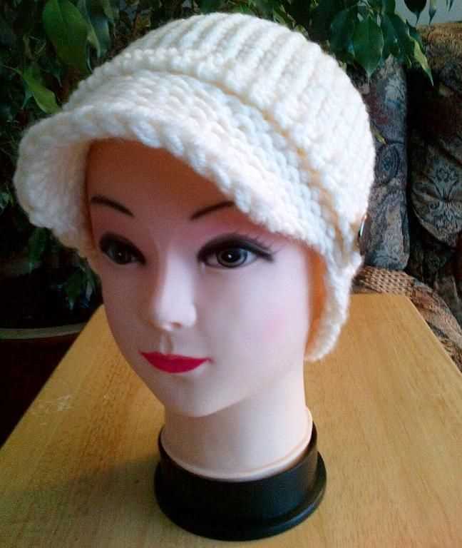 Mens loom knit hat pattern