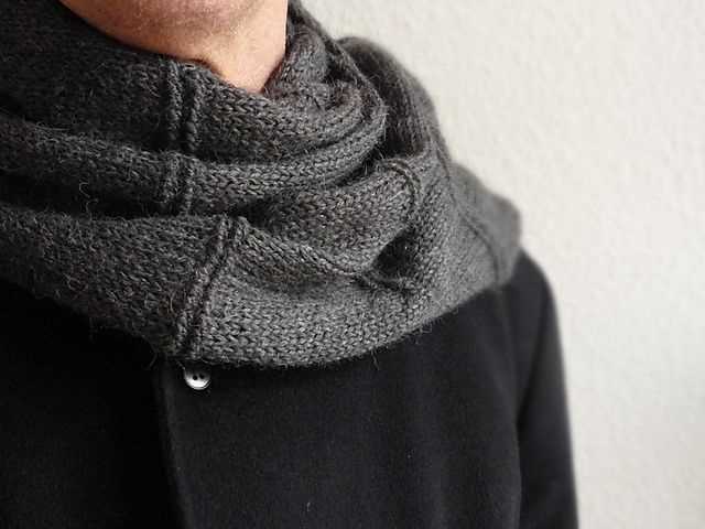 Mens scarf knitting pattern free