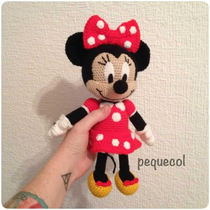 Mickey mouse toy knitting pattern