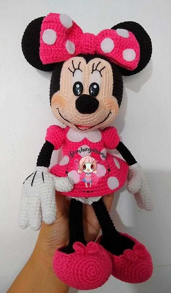 Mickey mouse toy knitting pattern