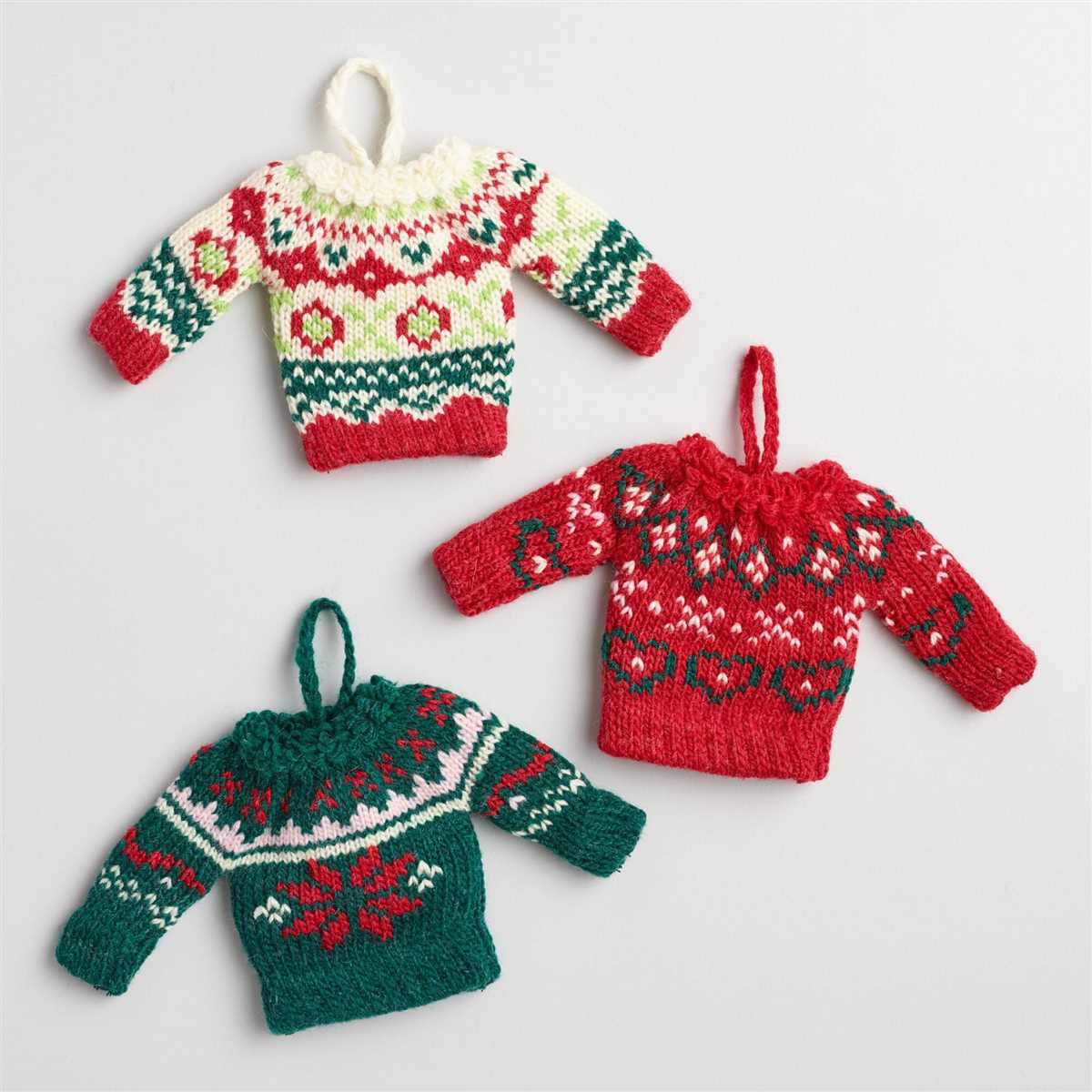 Mini christmas knits free patterns