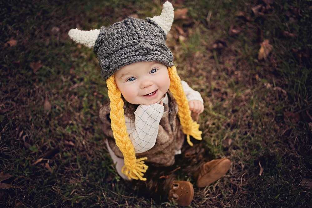 Minnesota vikings knit hat pattern